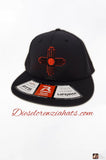 Red and Black flexfit hat